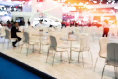 arka plan için insanlarla soyut bulanık olay