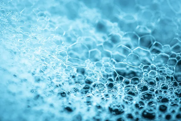 洗涤剂泡沫的宏图 — 图库照片