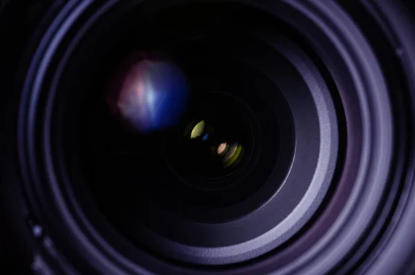 Gesloten Camera Len Voor Achtergrond — Stockfoto