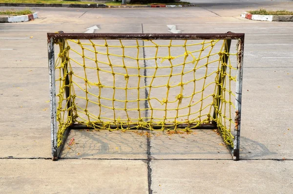 Mini soccer goal — Stock Photo, Image