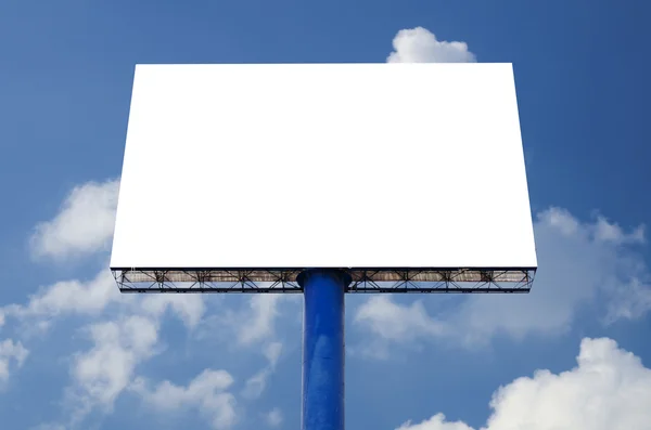 Blank billboard ready for advertisement — Stock Photo, Image