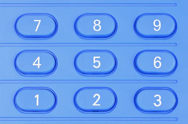 Number button on calculator — Stock Photo, Image