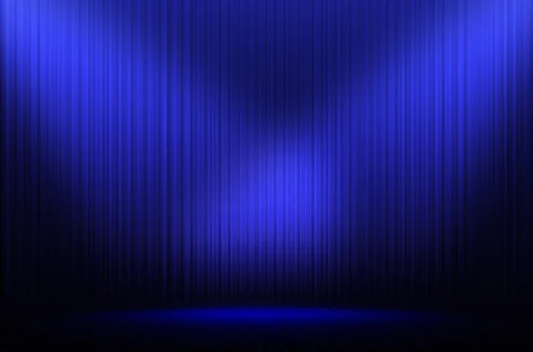 Blå scenen ljus som bakgrund — Stockfoto