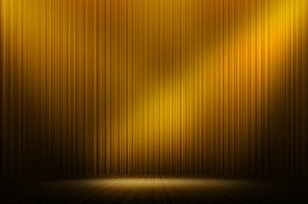 Gold stage light as background — Stock Photo, Image