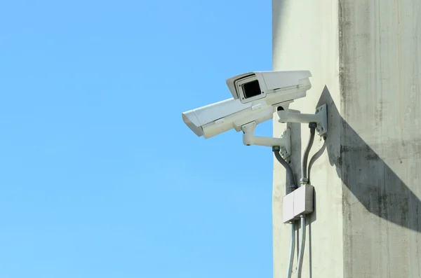 Surveillance Security Camera or CCTV Stock Image