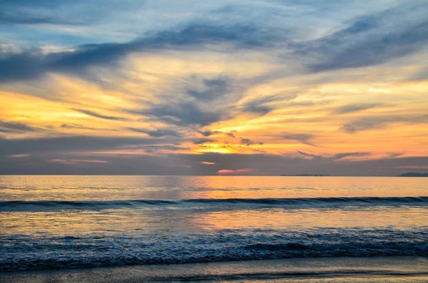 Atardecer cielo fondo — Foto de Stock