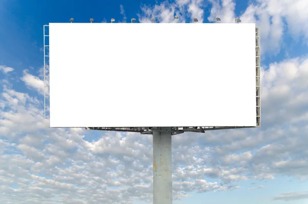 Blank billboard ready for advertisement — Stock Photo, Image