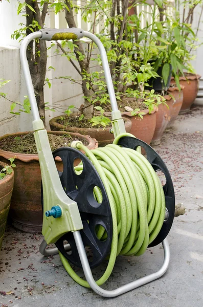 Garden hose wound — Stock Photo, Image