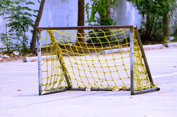 Mini soccer goal — Stock Photo, Image