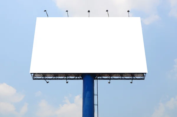 Blank billboard ready for advertisement — Stock Photo, Image