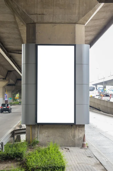 Blank billboard ready for advertisement — Stock Photo, Image