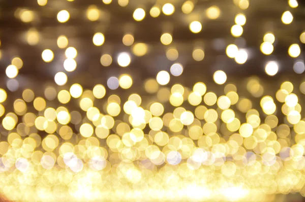 Guld bokeh bakgrund — Stockfoto