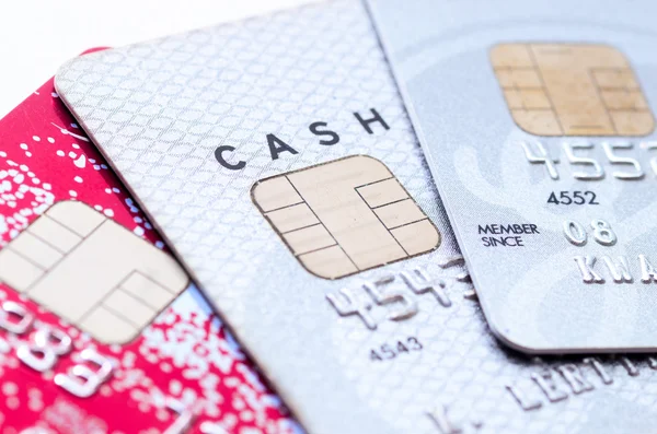 Credit cards background — Stock Photo, Image