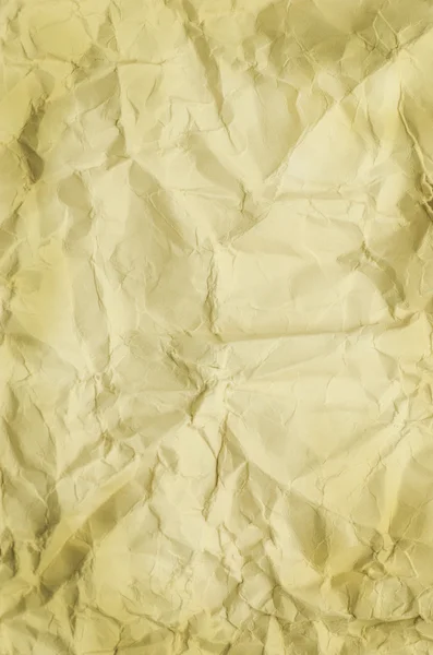 Oud Crumpled papier als achtergrond — Stockfoto