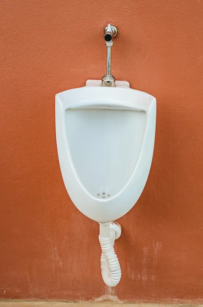 Urinals in public toilet — Stock Photo, Image