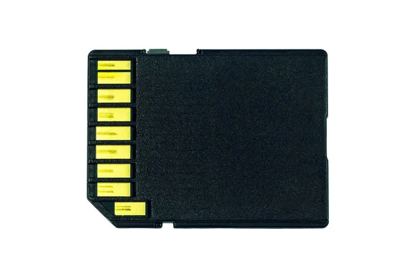 Sd card ,memory card back — Stock Photo, Image