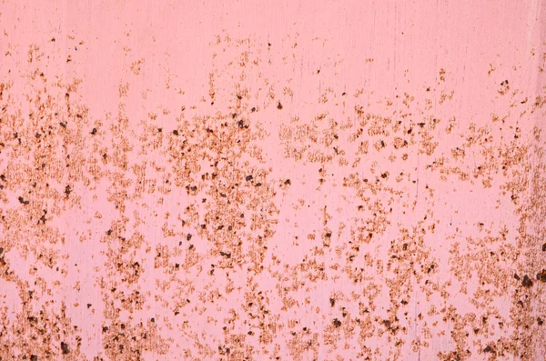 Starý rezavý zinku zeď — Stock fotografie