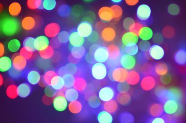 gece bokeh Noel arka plan olarak