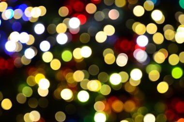 bokeh Noel arka planı için