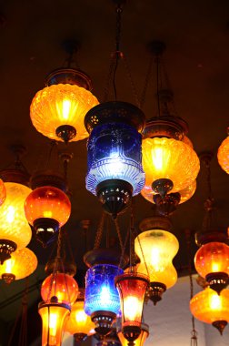 Vintage aydınlatma dekor