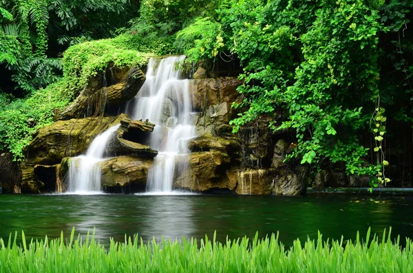 Artificial waterfall — Stock Image Artificial waterfall Royalty Free Stock Photos