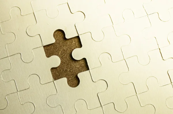 Jigsaw puzzle pieces — Stock Photo, Image