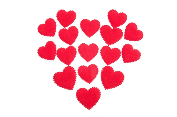 Red Heart ,Valentine theme — Stock Photo, Image