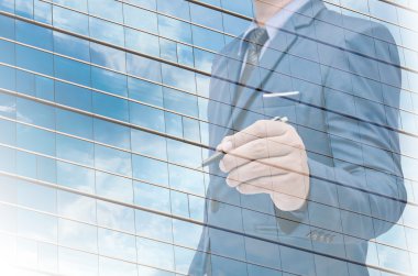 Modern cam ofis windows arka plan olarak