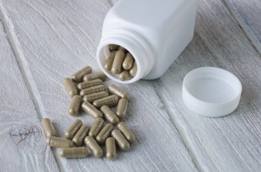 şişeden dökülmesini hapları