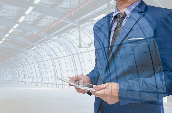 Rooftop of railway station — Stock Photo, Image