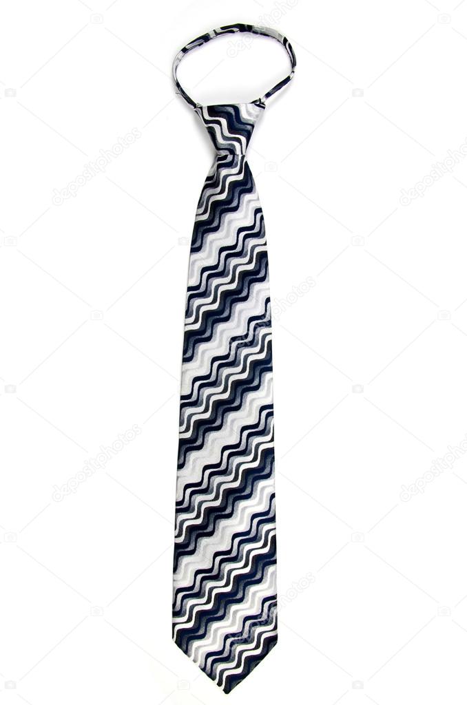 Neck Tie on White Background