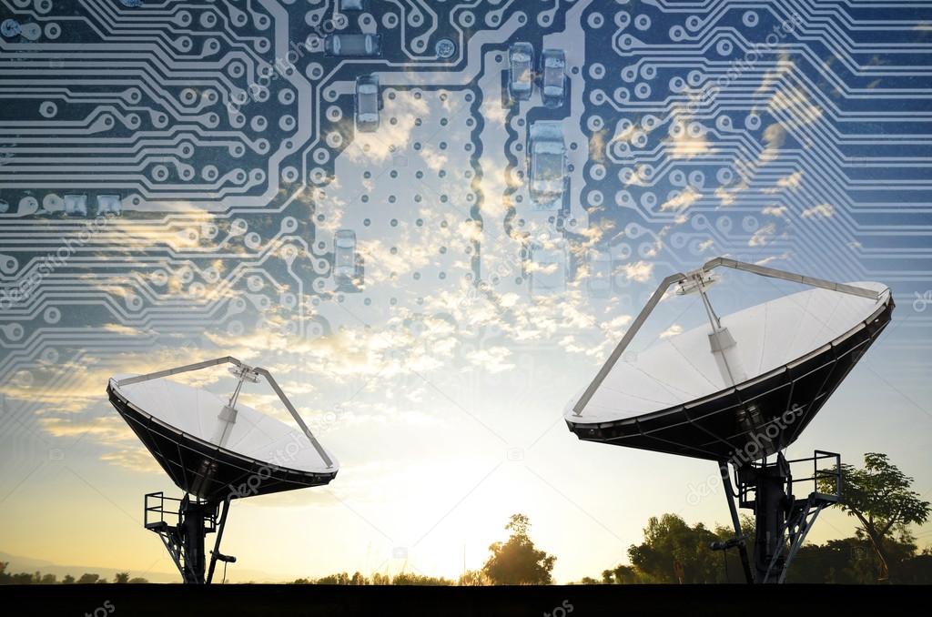 Satellite Dishes for telecommunication