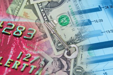 grafik belgesi, iş kavramı üzerinde para