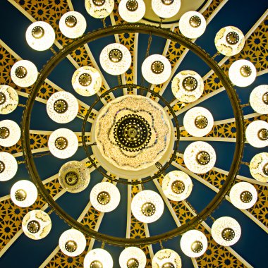 Vintage aydınlatma dekor