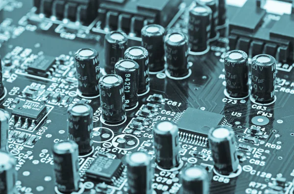 Modern circuit board — Stock Photo, Image