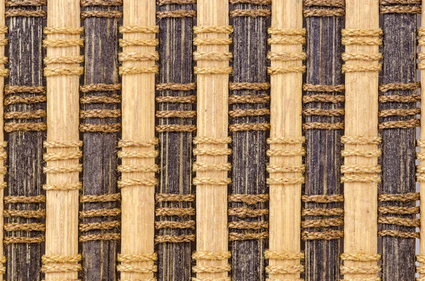 Bamboo curtain pattern material — Stock Photo, Image