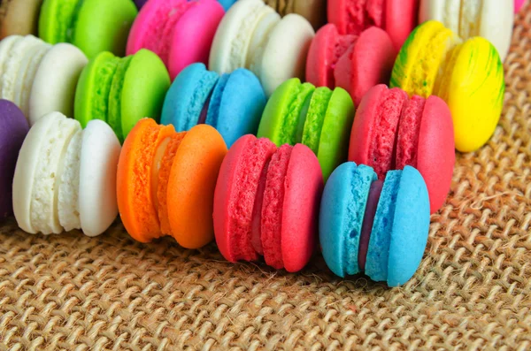 Színes macaron — Stock Fotó