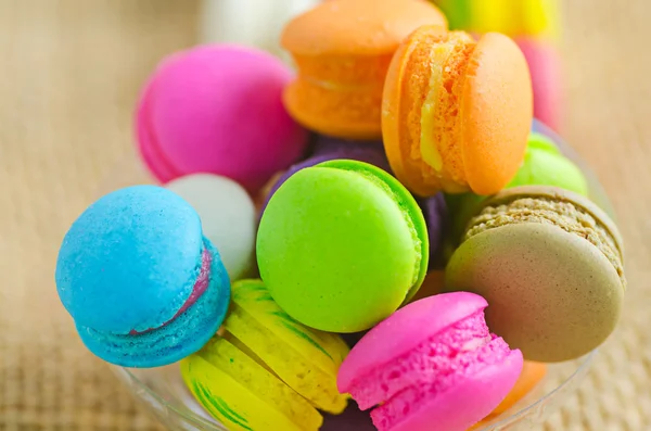 Kleurrijke macaron — Stockfoto