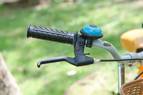 Fahrrad im grünen Park — Stockfoto