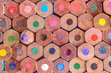 arkaplan olarak renk kalemleri