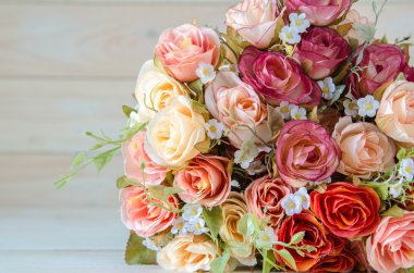 yapay gül ve çiçek arka plan