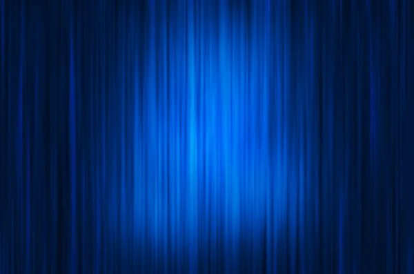 Blue Curtain Stage Background with light spots — Stock Photo, Image