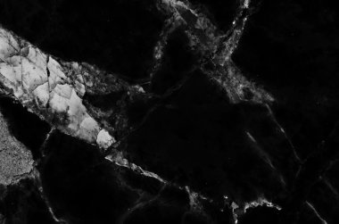 siyah ve beyaz ses tonuyla Mermer yüzey dokusu
