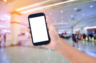 arka plan için insanlarla soyut bulanık olay