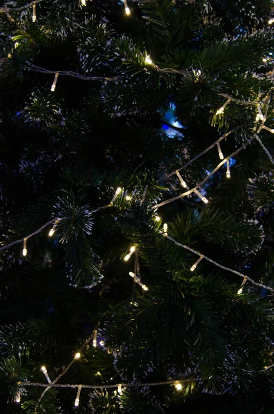 Nachtlicht für Weihnachten Hintergrund — Stockfoto