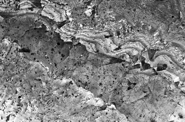 Marmor sten textur för bakgrund, svarta och vita toner — Stockfoto