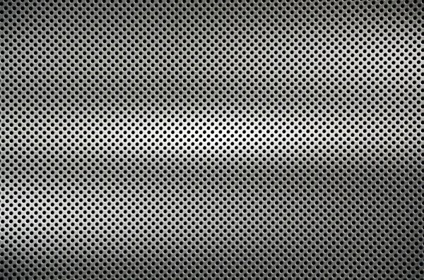 Dot pattern of metal mesh filter — Stock Photo, Image