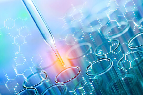 научные лабораторные пробирки
