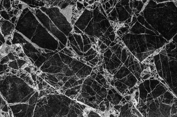 Pietra di marmo nero texture per sfondo — Foto Stock