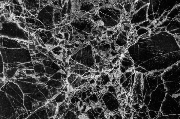 Marble stone surface texture in black and white tone — Stock Photo, Image